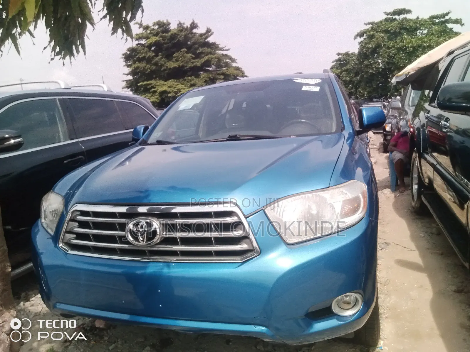 Toyota Highlander Limited 2010 Blue