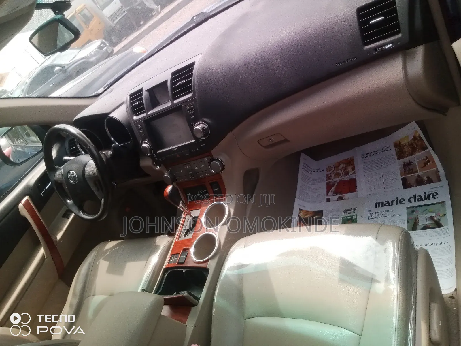 Toyota Highlander Limited 2010 Blue