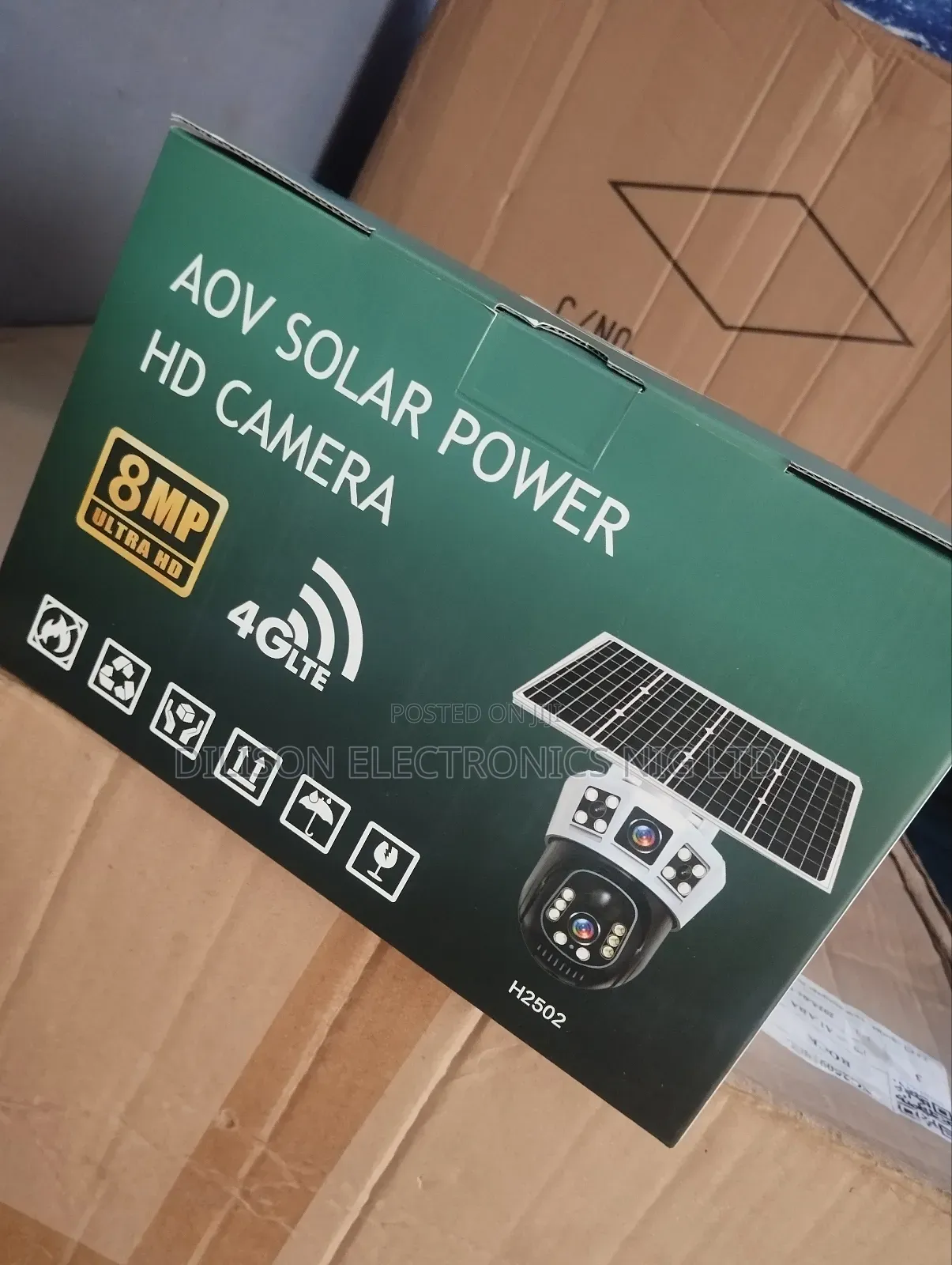 Dual Lence Howfar Solar Camera 8mp