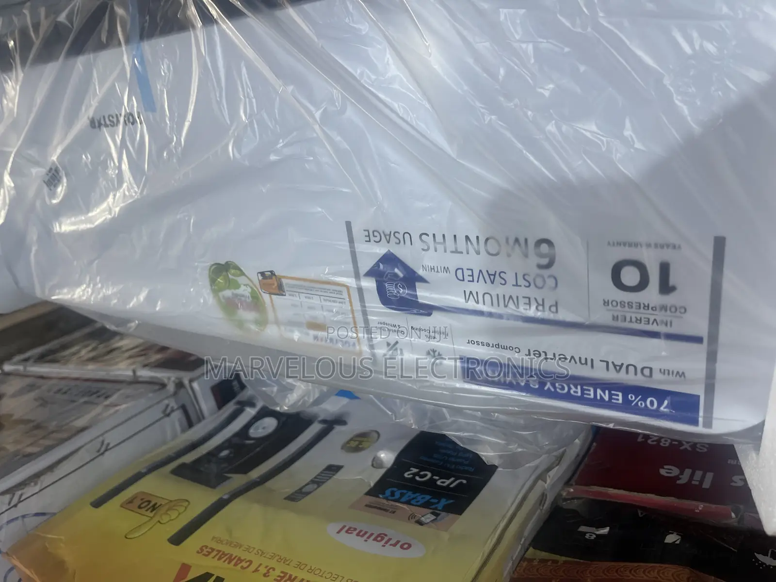 Brand New Polystar 1:5hp Dual Inverter 70% Air Conditioner