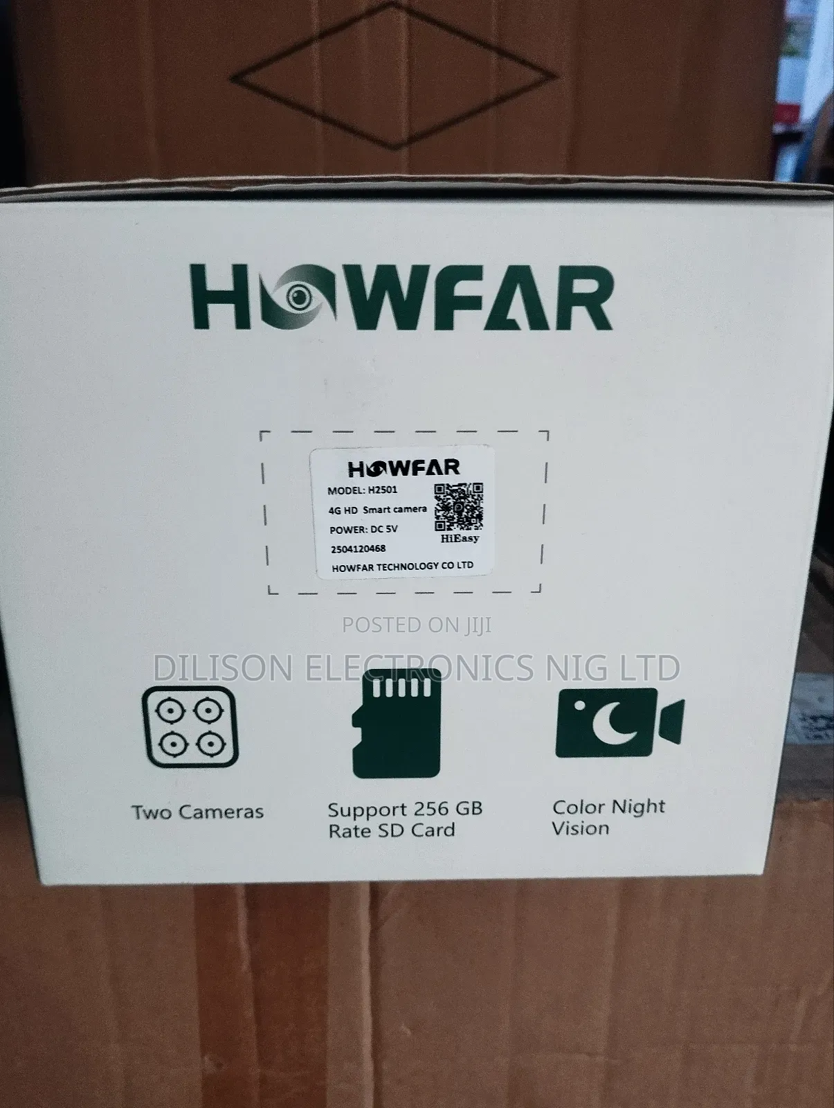 Dual Lence Color Night Vision Howfar Solar Camera