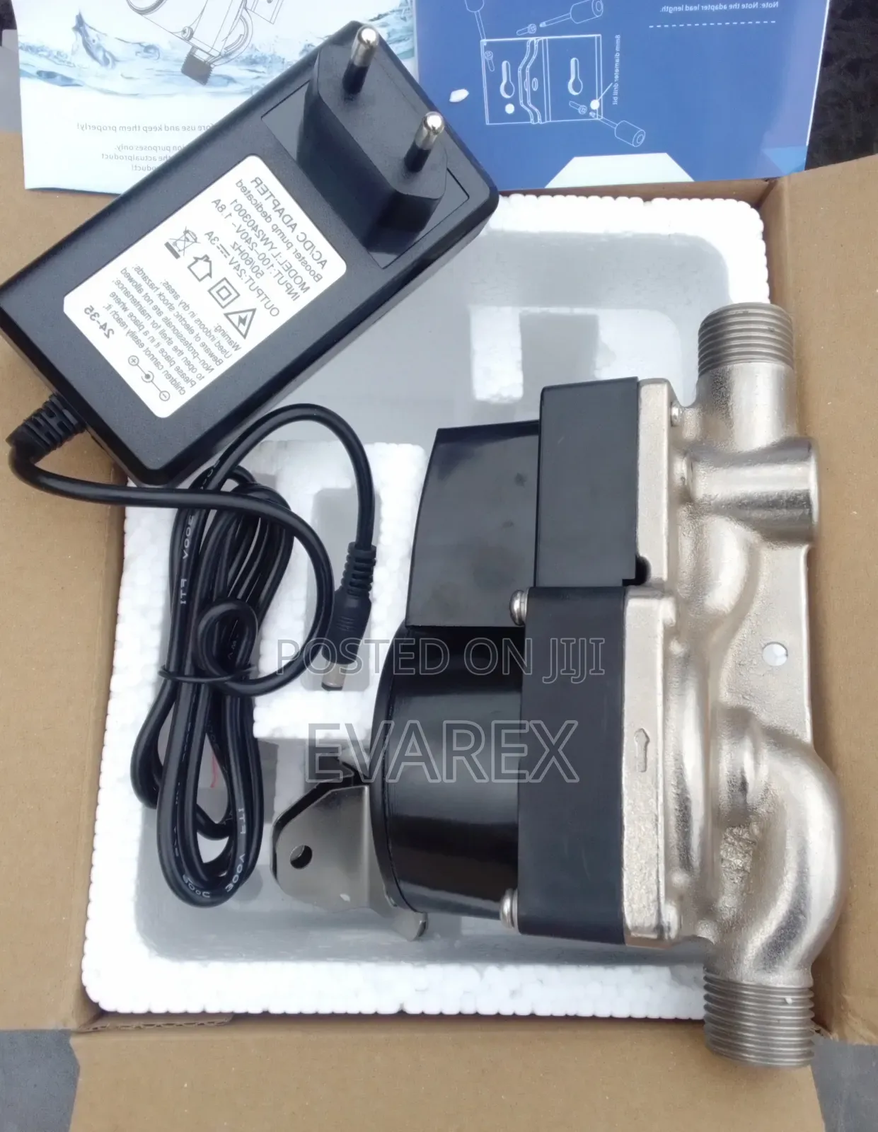 Solar/Electric Ac/Dc Water Booster Pump. Inverter Friendly