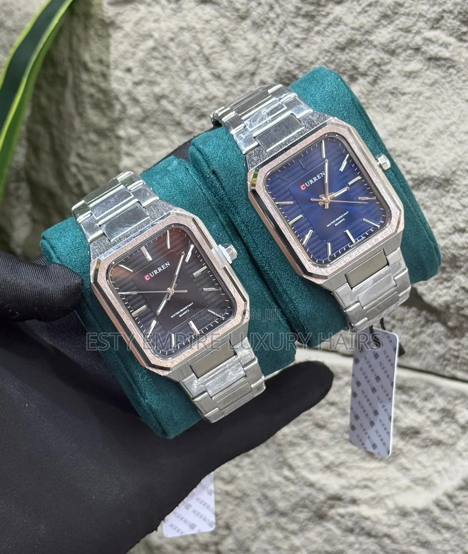 High Quality Luxury Curren Chain Strap Wristwatch