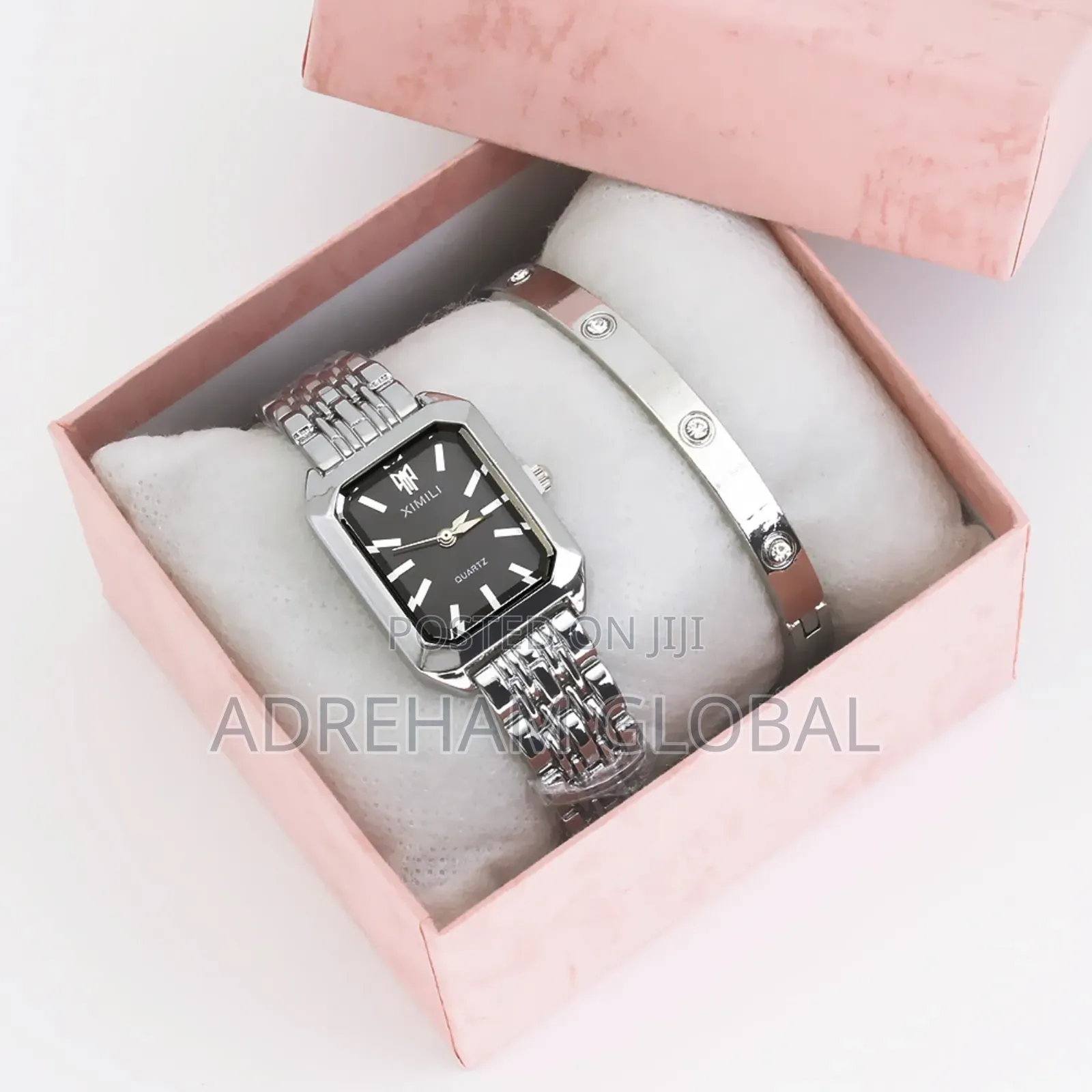 Esty Ladies Wristwatch With Bangle Bracelet Comes In A Box
