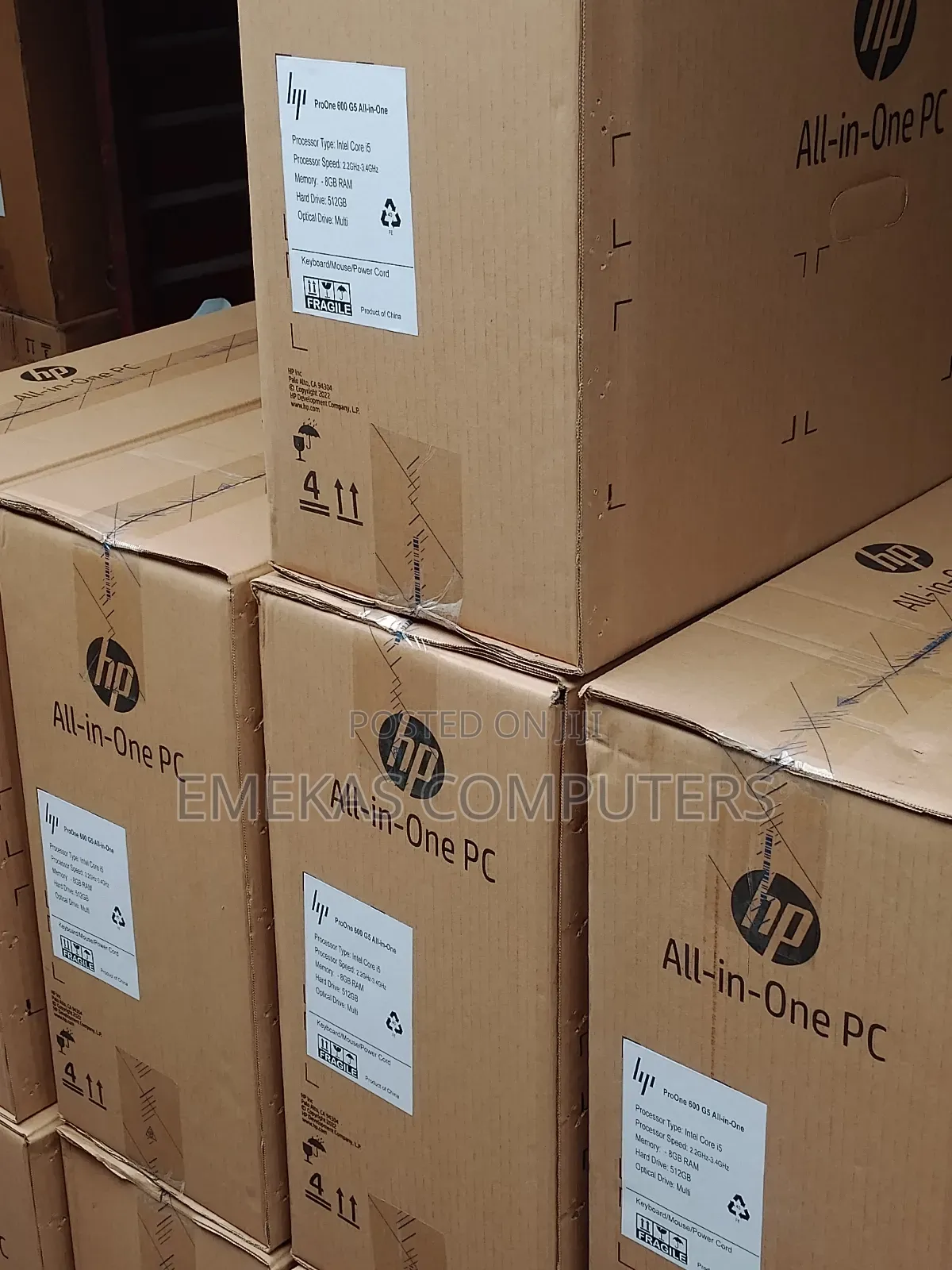 New Desktop Computer HP ProOne 600 8GB Intel Core I5 SSD 256GB