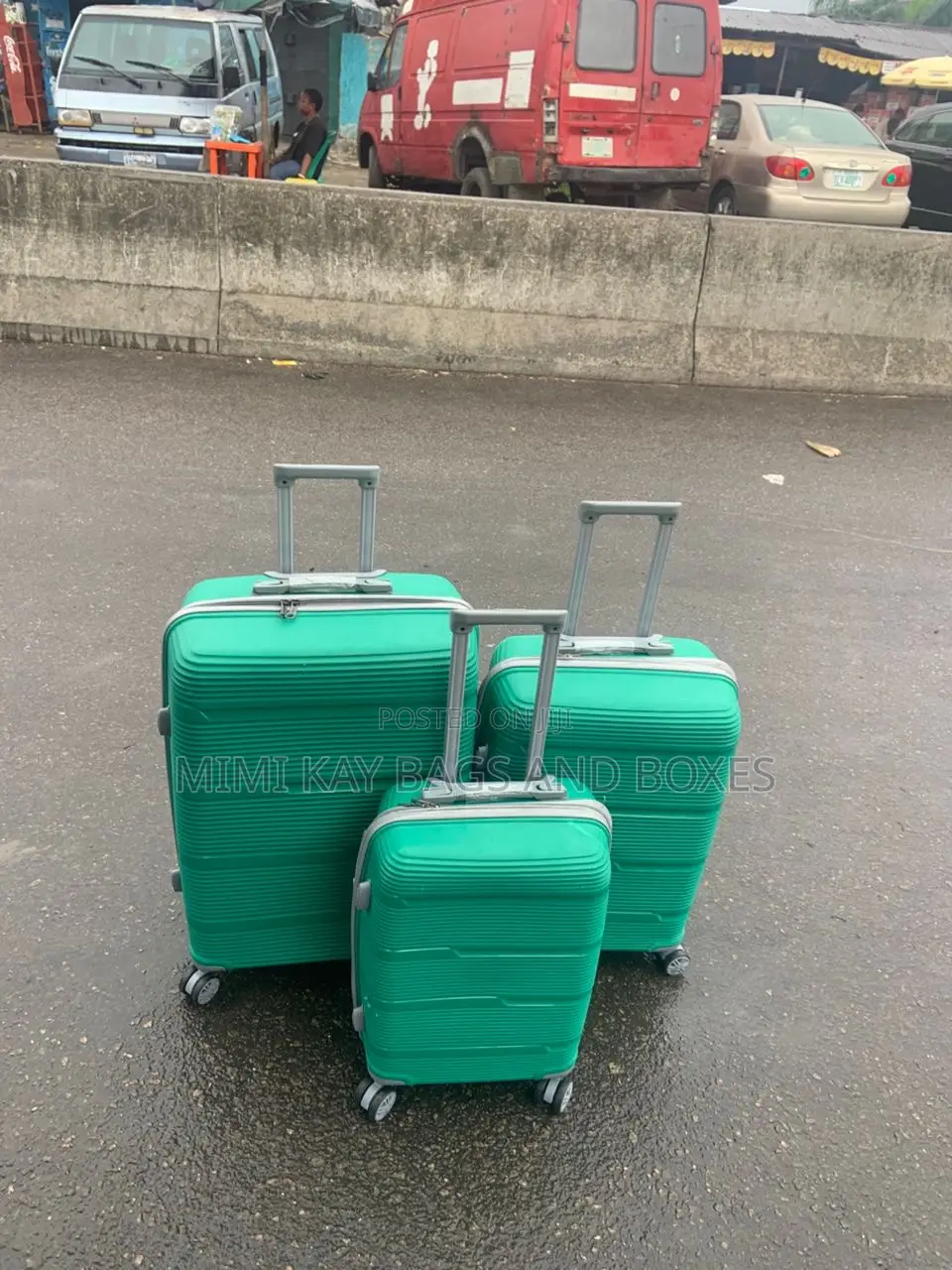 Rubber Luggage Set 100,000