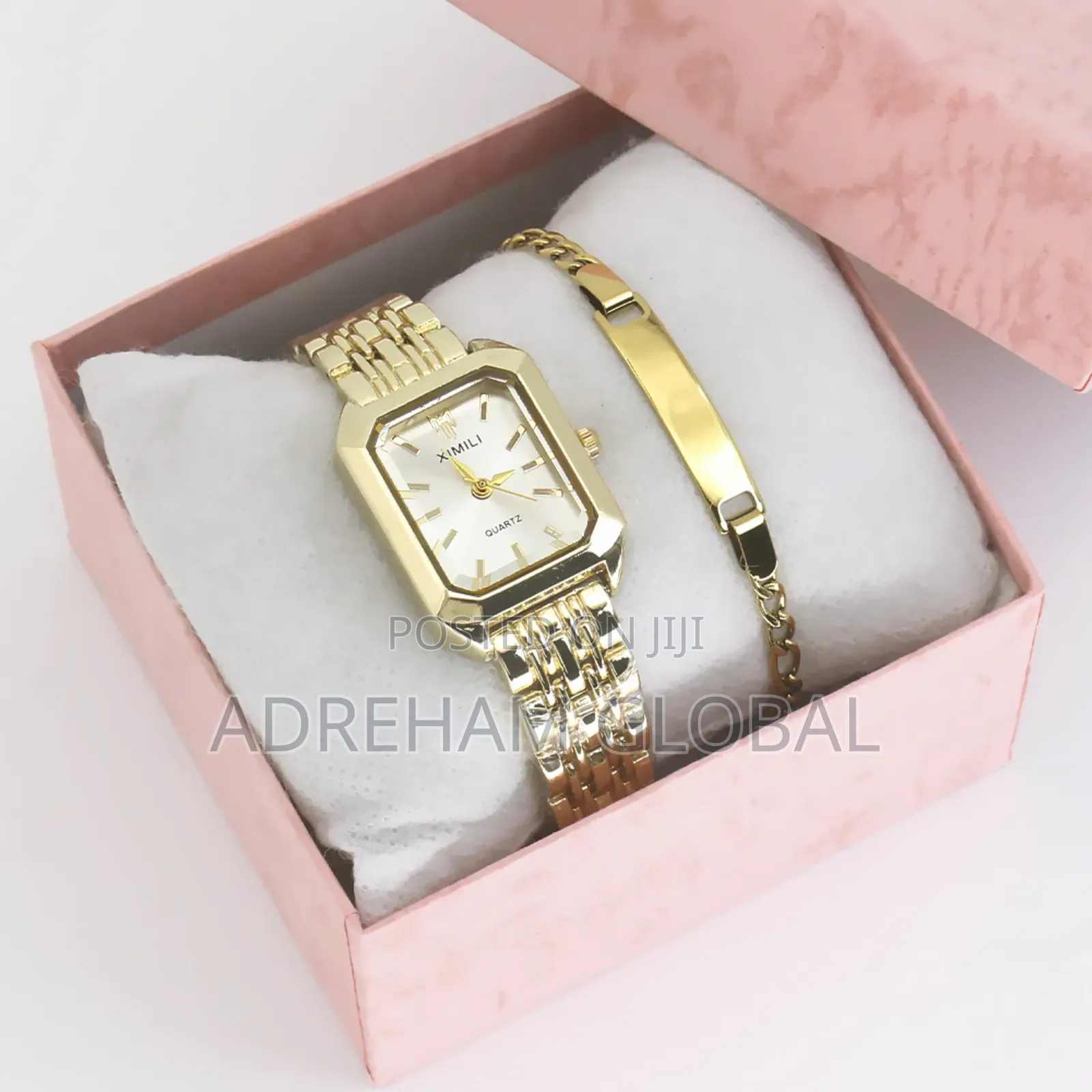 Tania Ladies Wristwatch With Chain Bracelet Comes in a Box