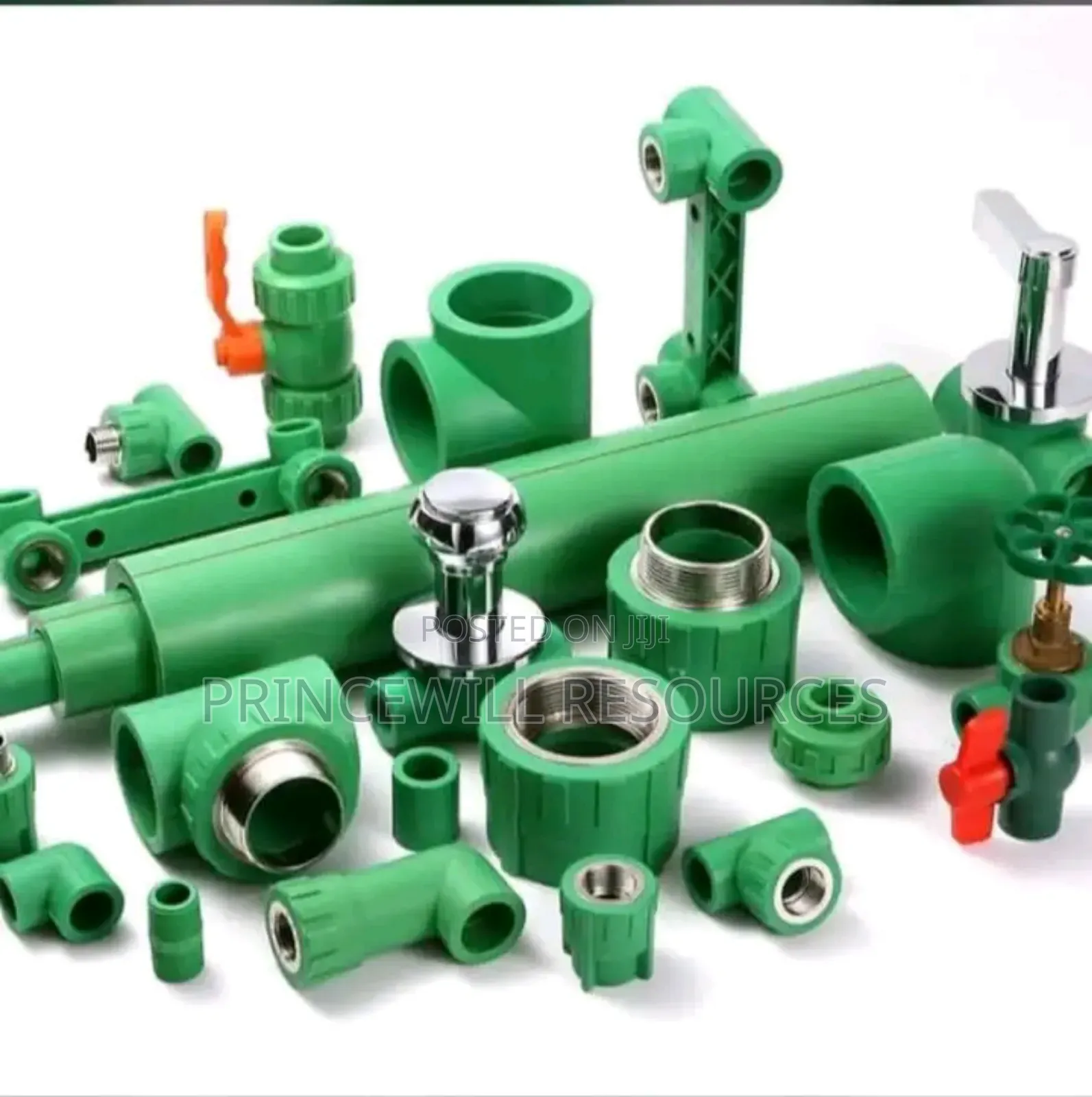 PVC PPR Pipes and Fittings Available.