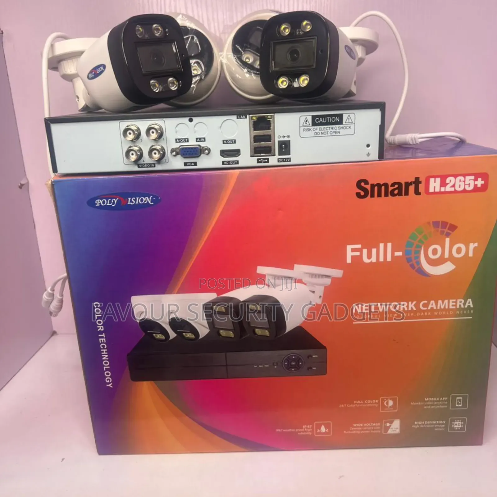 4 Channel Wired Camera Kit