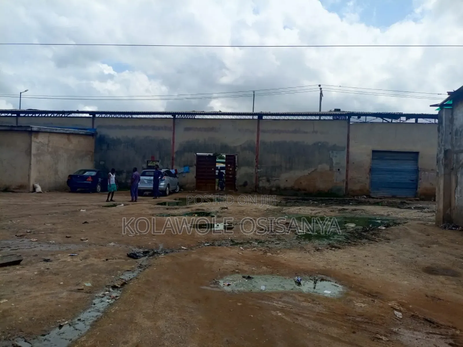 Commercial 4plot With 5bay Warehouse on Old Ojo Rd