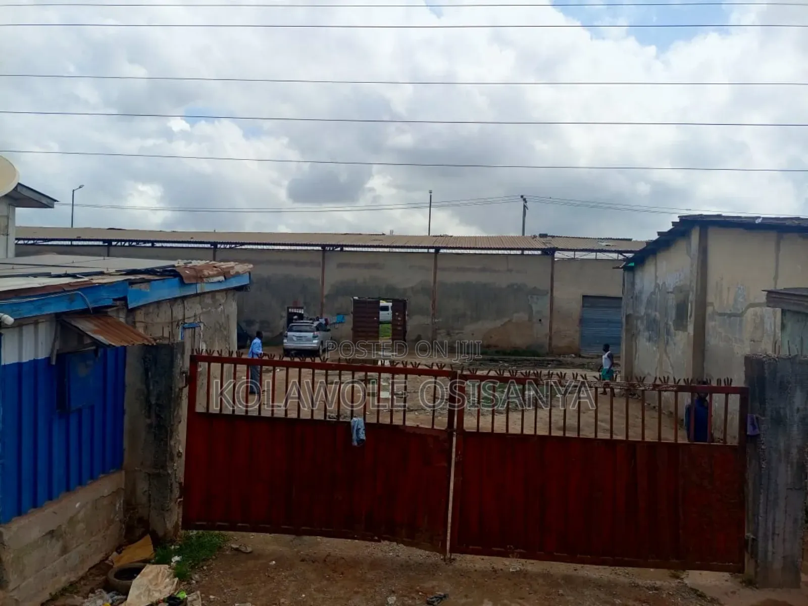 Commercial 4plot With 5bay Warehouse on Old Ojo Rd