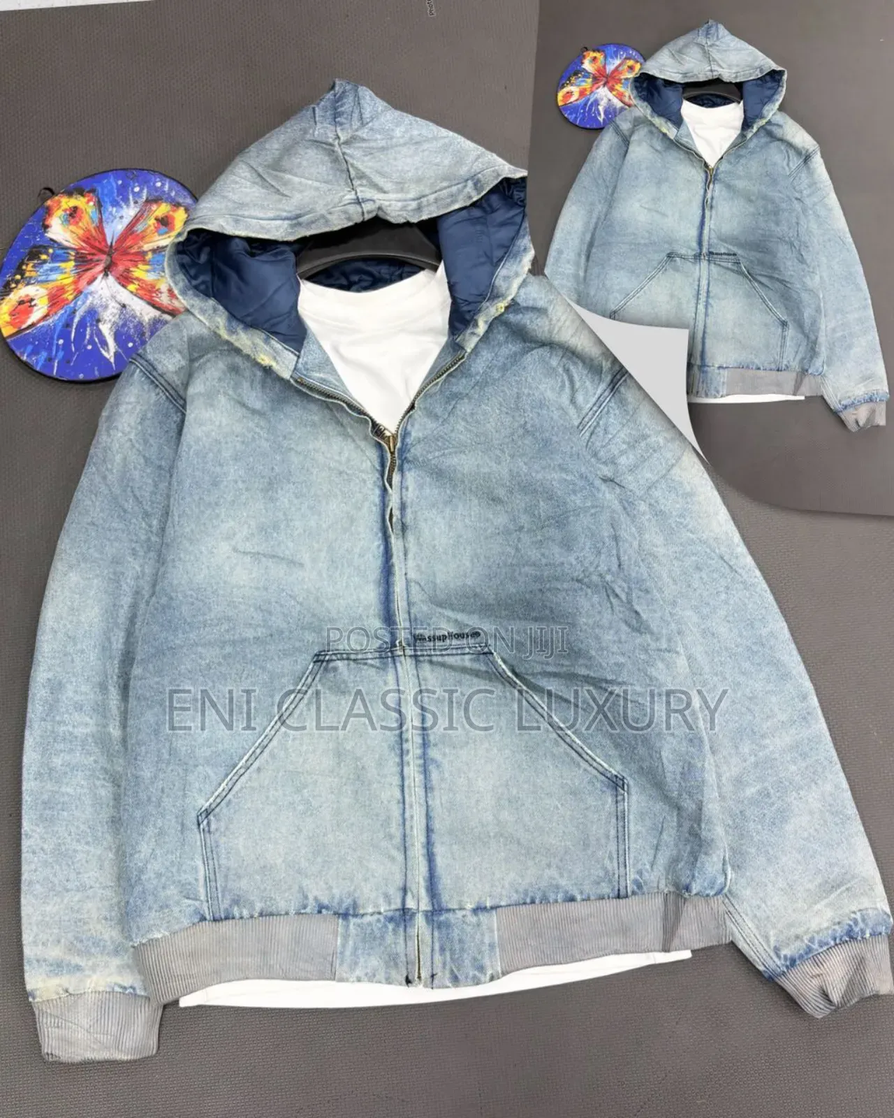 Top Quality Luxury Cargo Jeans Jacket Hoodies Well Branded
