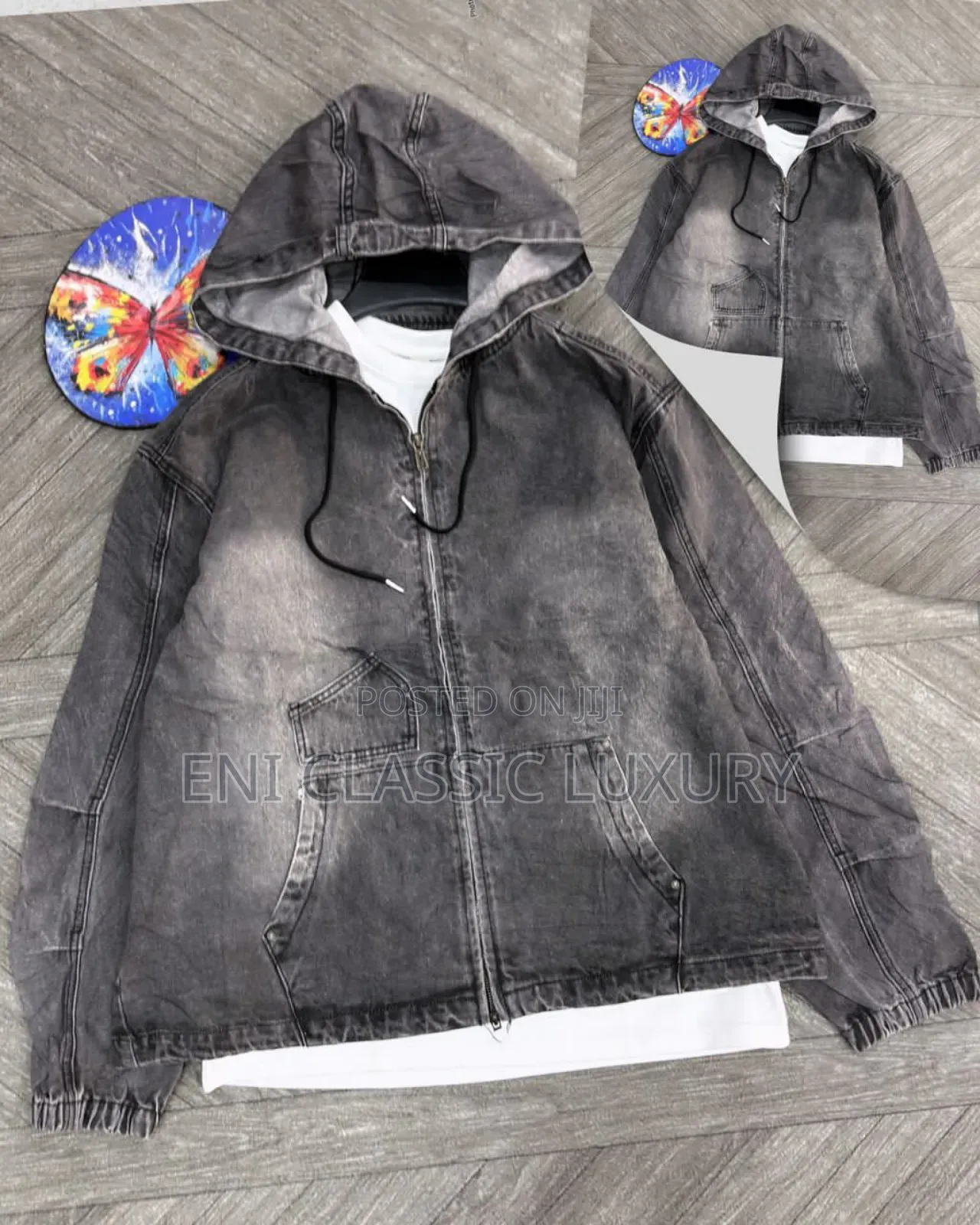 Top Quality Luxury Cargo Jeans Jacket Hoodies Well Branded