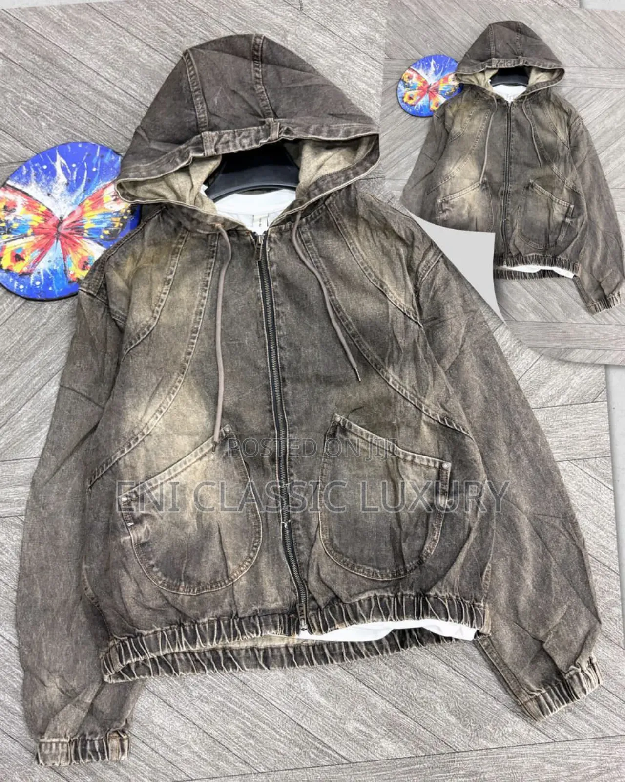 Top Quality Luxury Cargo Jeans Jacket Hoodies Well Branded