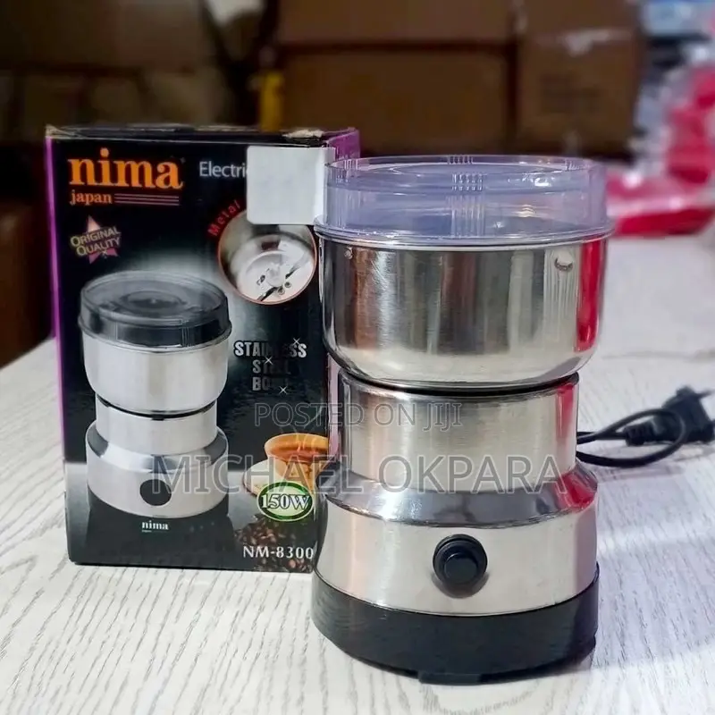 Electric Grinder With Metal Blades