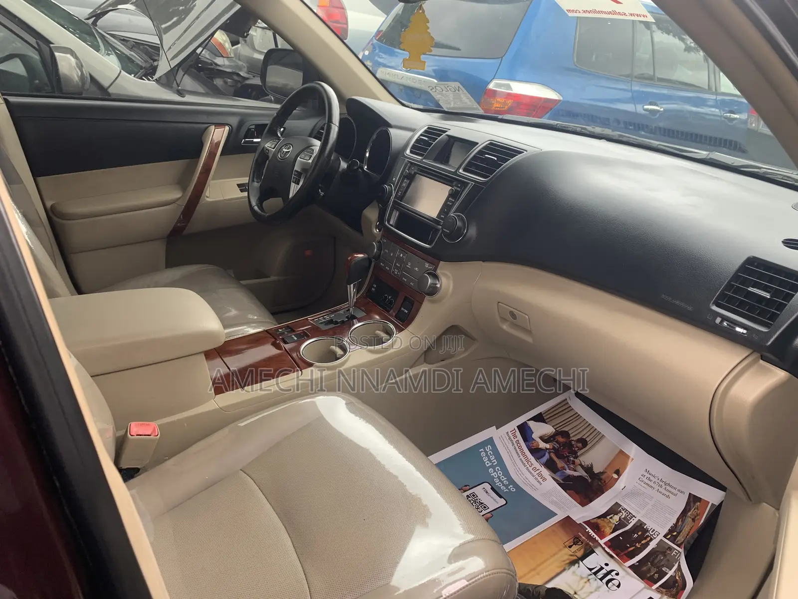 Toyota Highlander Limited 3.5l 4WD 2013 Brown