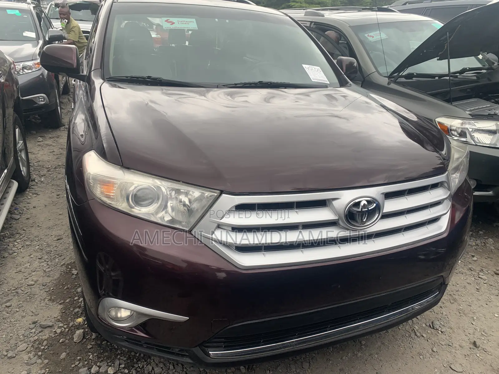 Toyota Highlander Limited 3.5l 4WD 2013 Brown