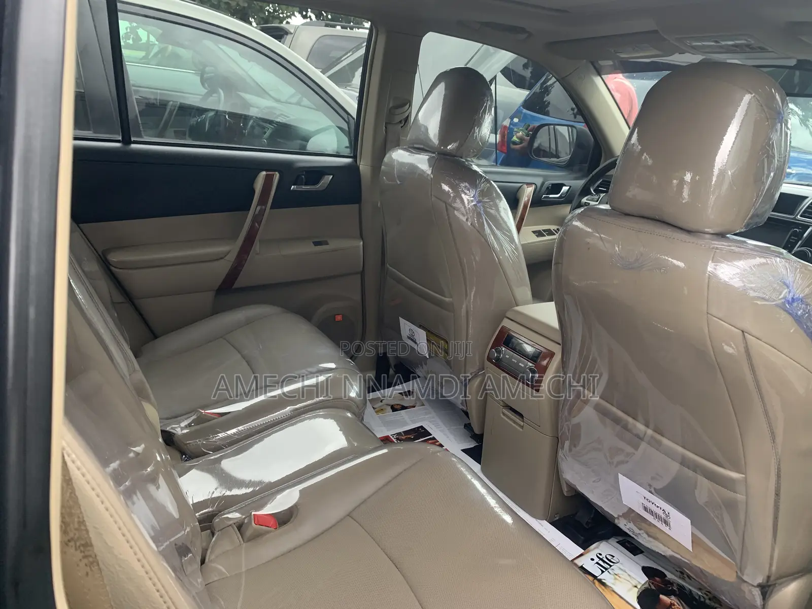 Toyota Highlander Limited 3.5l 4WD 2013 Brown