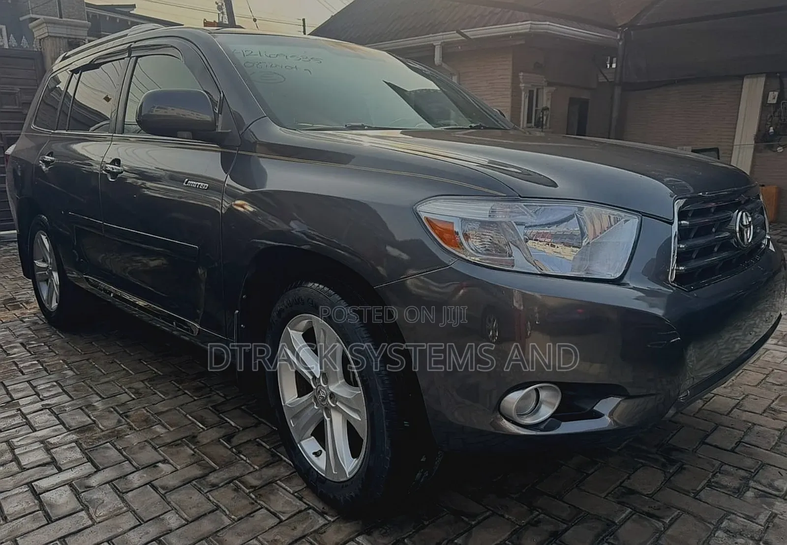 Toyota Highlander 2008 Gray