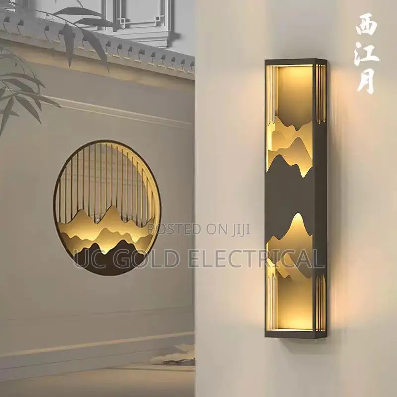 Modern Led Outdoor Light Waterproof Garden Porch Wall Lamp