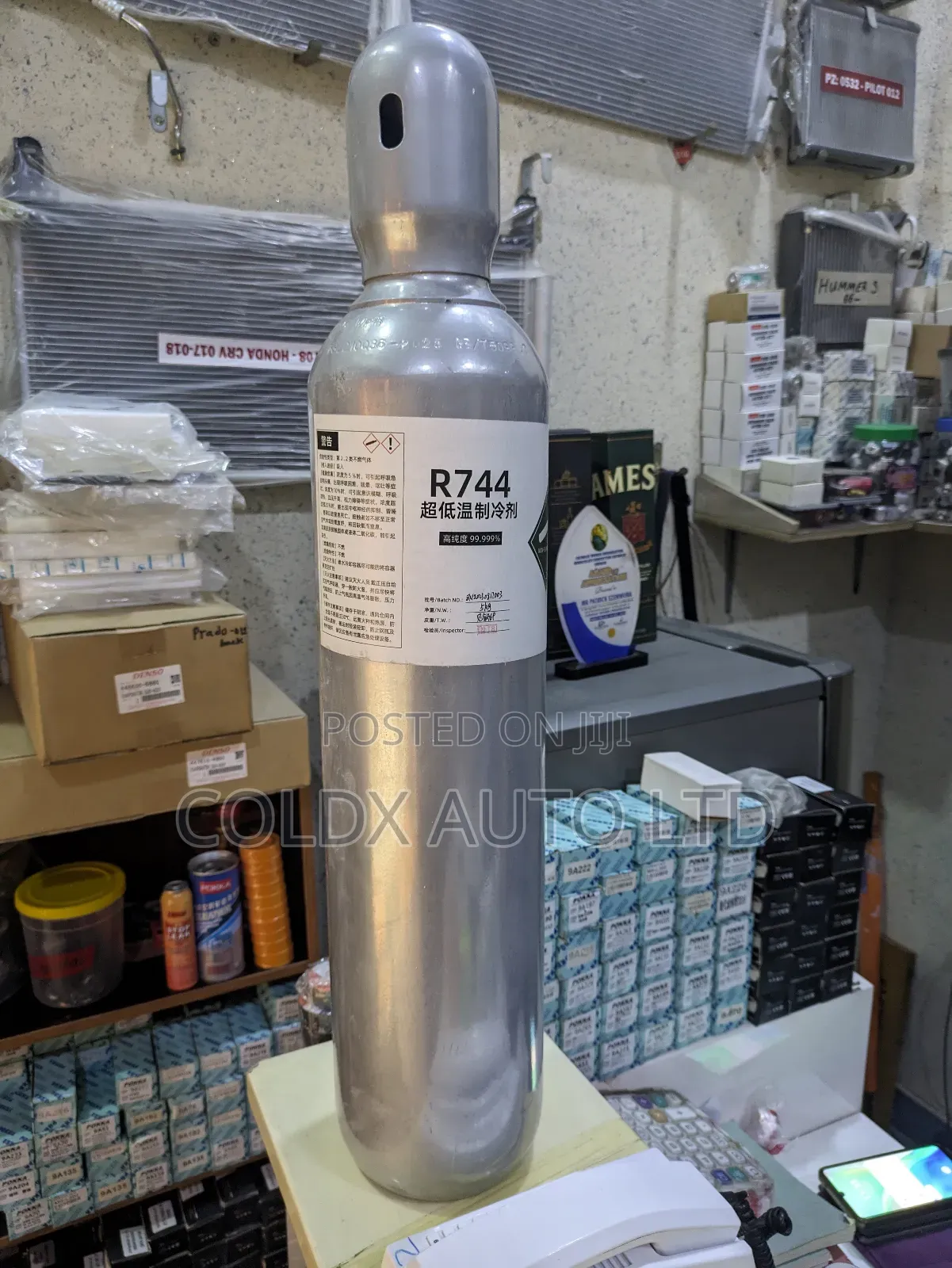 5kg R744 Automobile Refrigerant Gas for R744 Car System
