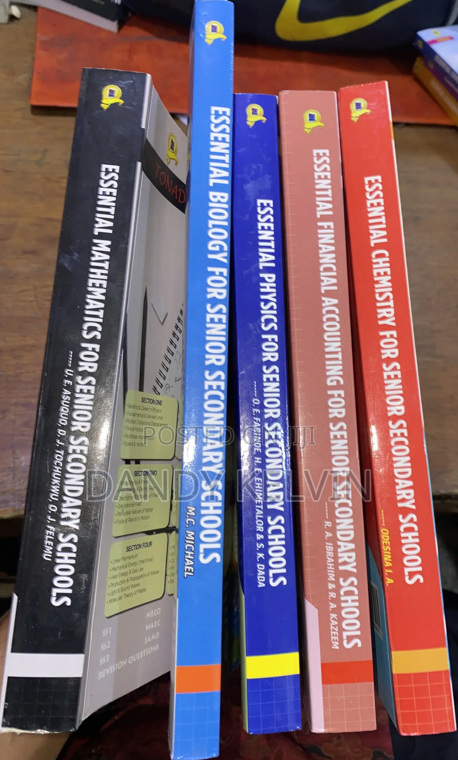 Essential Biology, Chemistry, Physics, Maths, Accounting