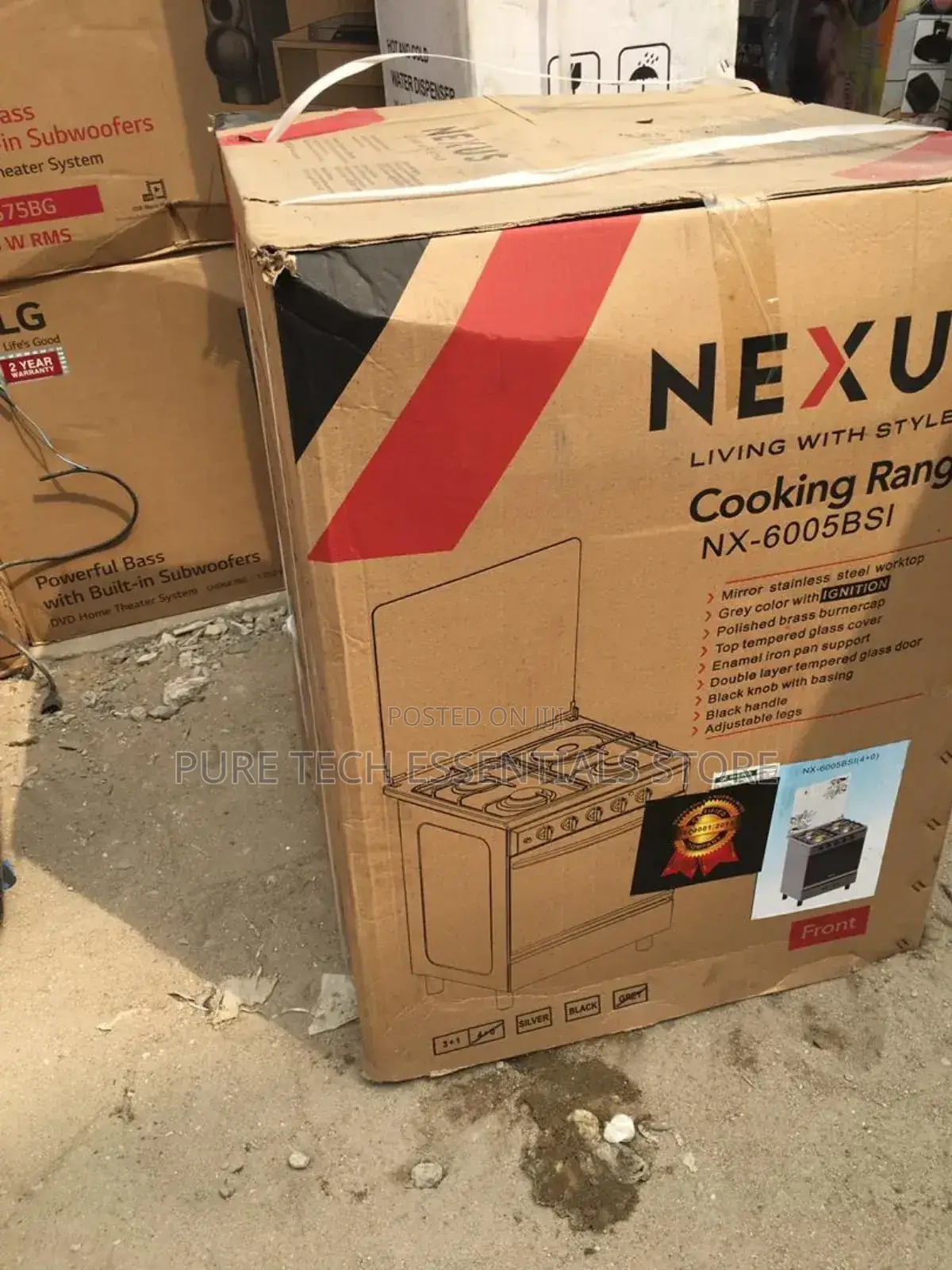New Nexus 60/60 All Gas Burner With Oven and Grill