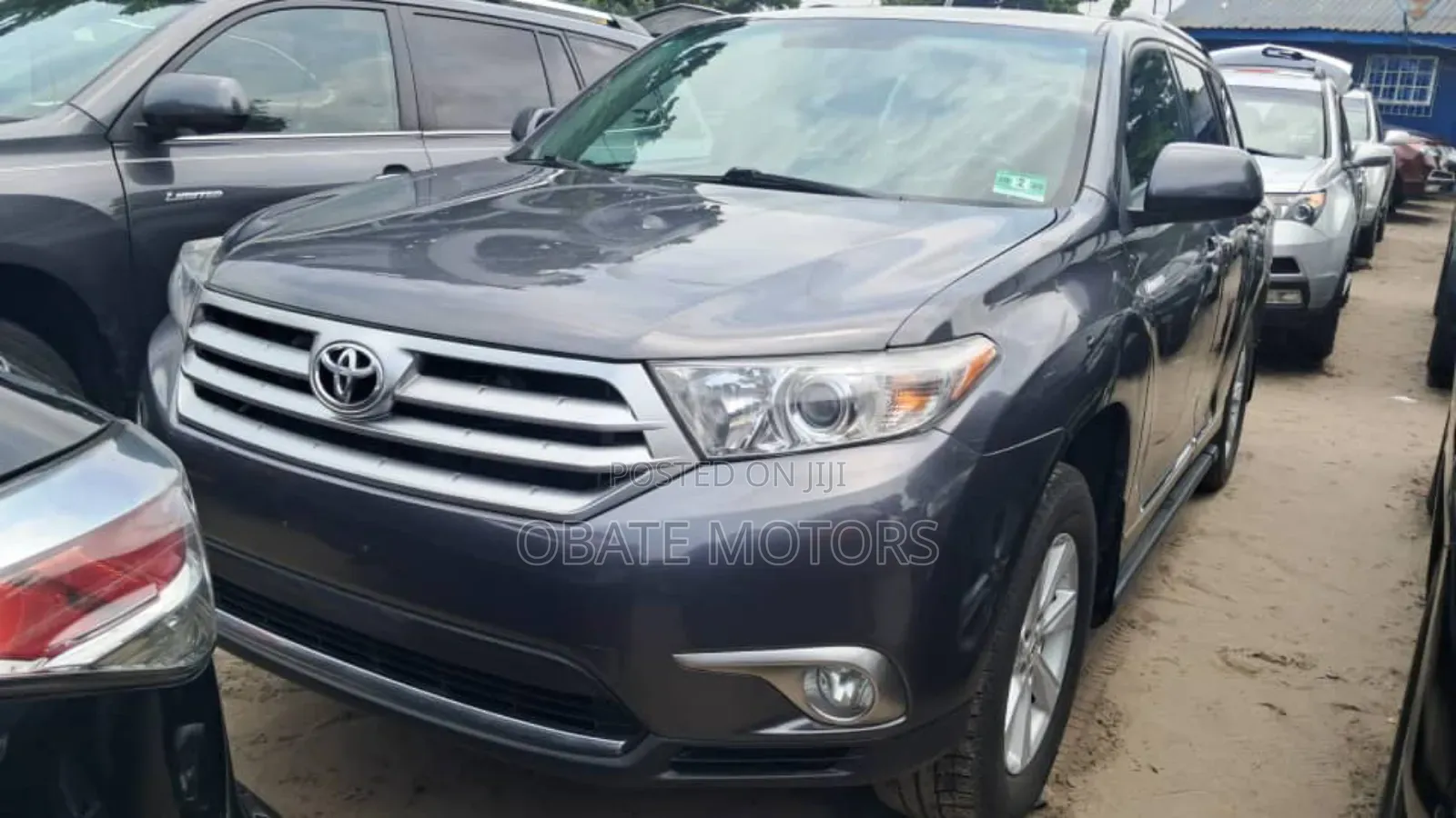 Toyota Highlander Limited 3.5L 2WD 2013 Blue