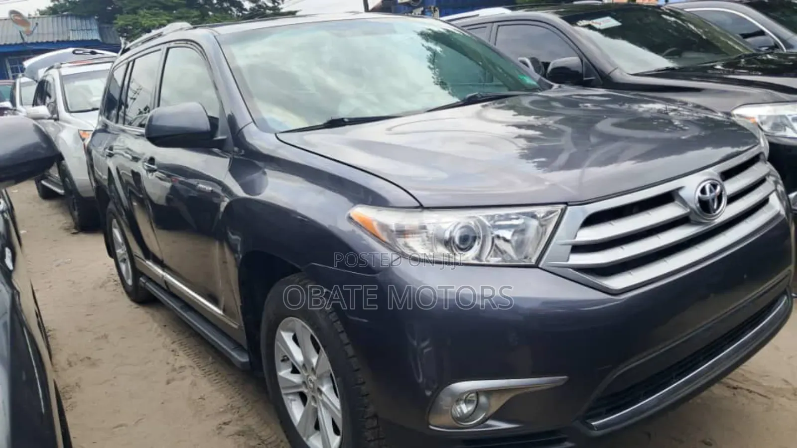 Toyota Highlander Limited 3.5L 2WD 2013 Blue