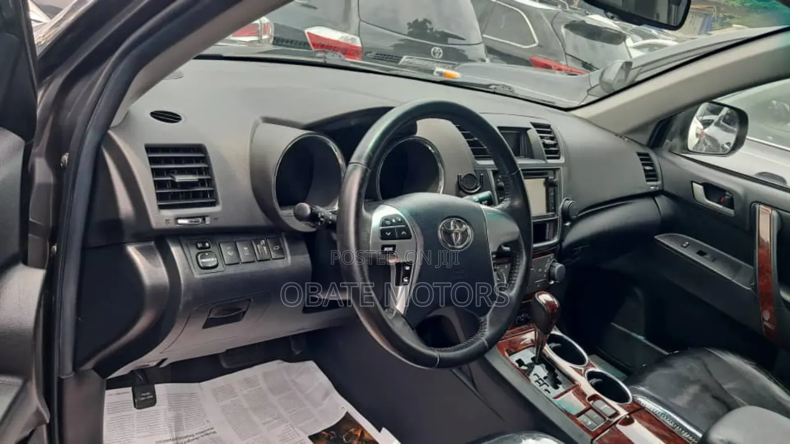 Toyota Highlander Limited 3.5L 2WD 2013 Blue