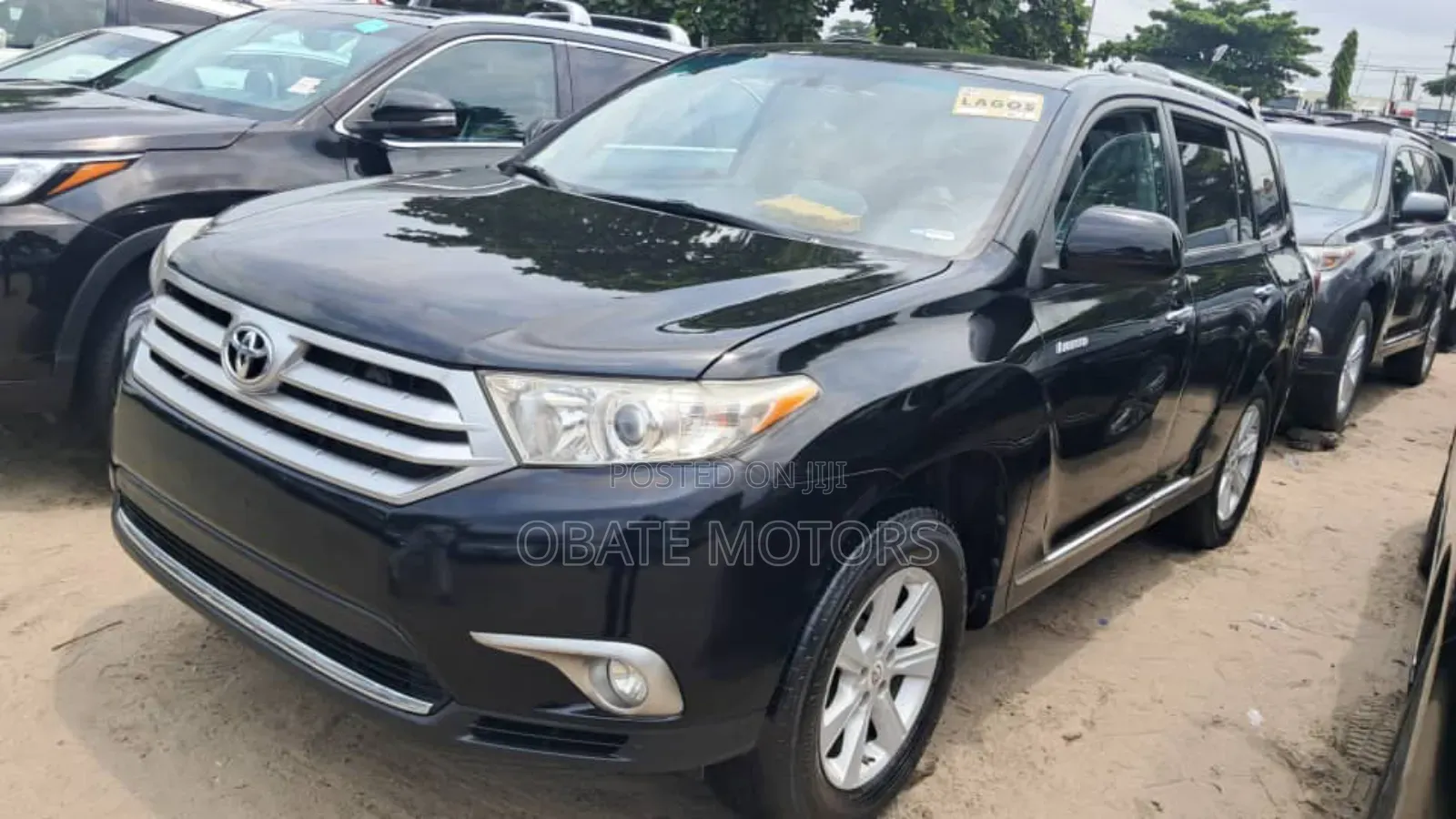 Toyota Highlander Limited 3.5l 4WD 2013 Black