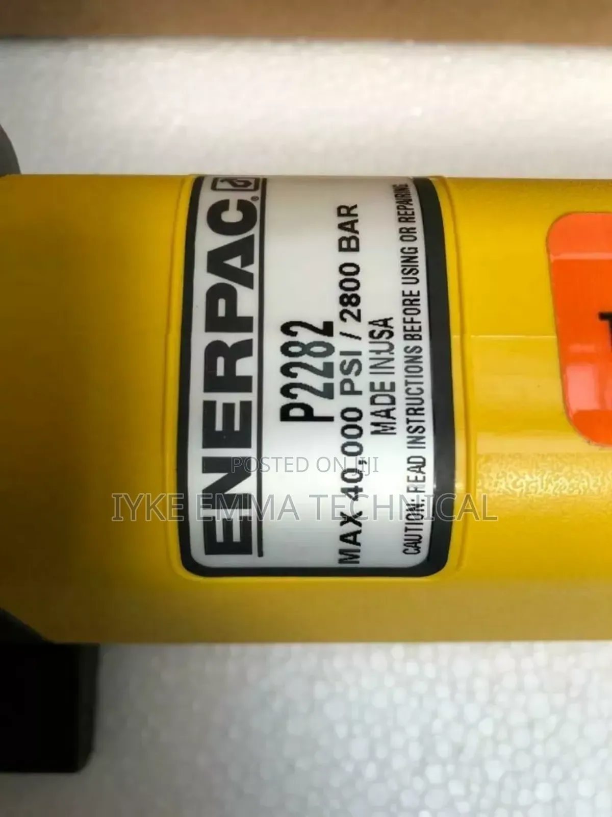 Enerpac P2282 High Pressure Hydraulic Hand Pump 40,000 Psi