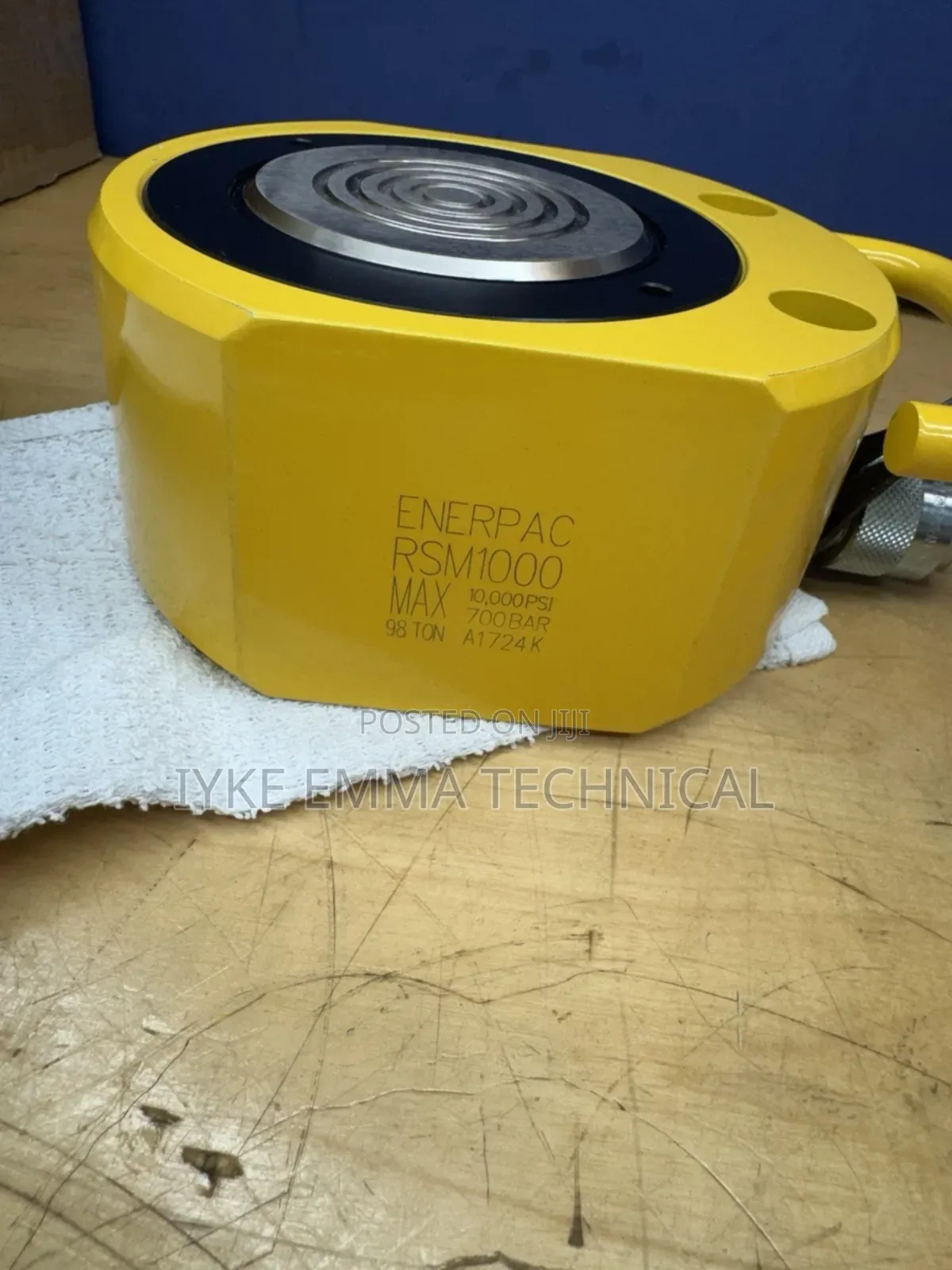 Enerpac New! Rsm1000 Hydraulic Cylinder Ram,100 Ton
