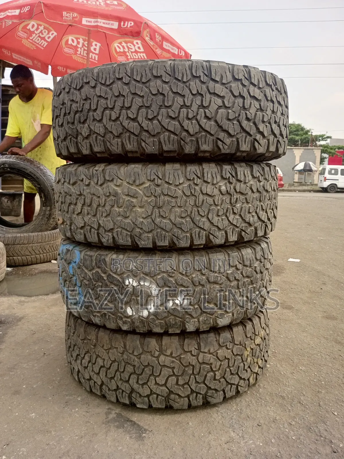 Lt265/60r18 Tokunbo Tires for Hilux