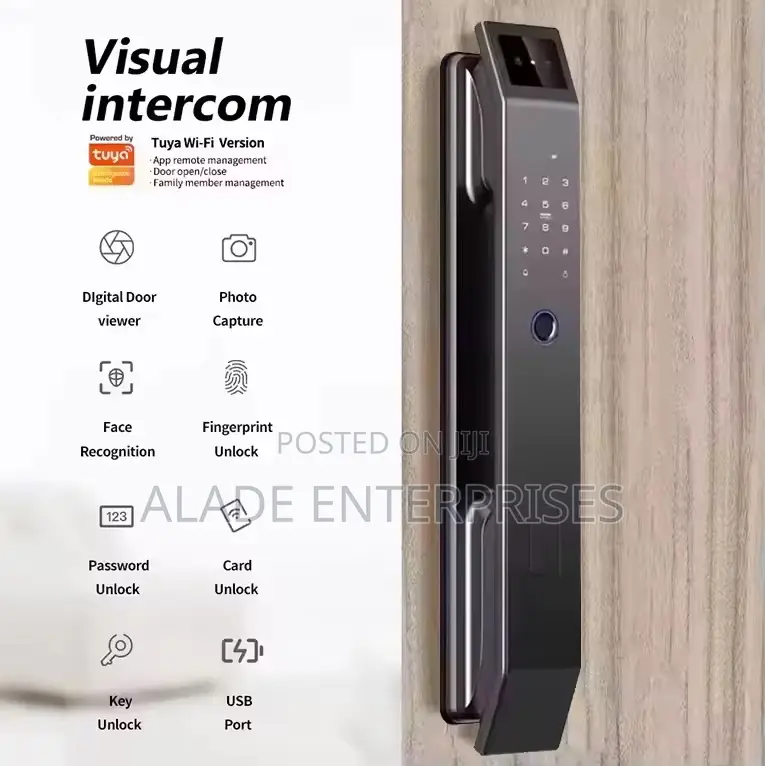 Video Call Smart Door Lock With Camera