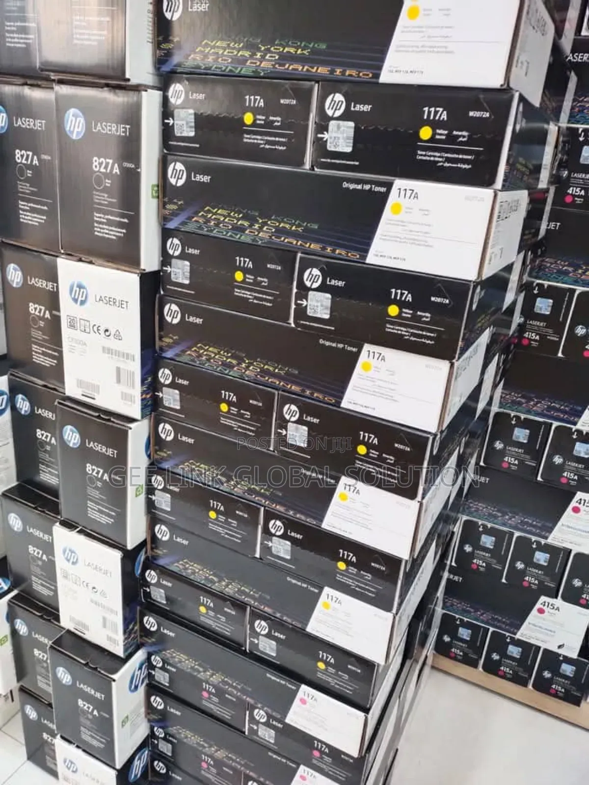 Hp Genuine Toner 117 Yellow