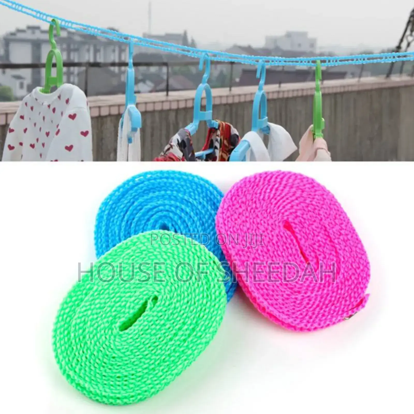 10 Metre Clothes Line (3pcs)