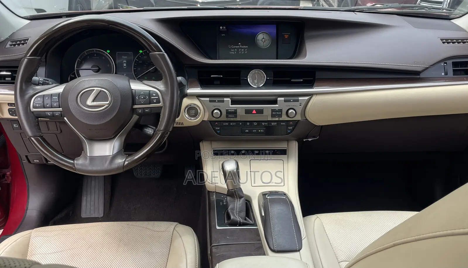 Lexus ES 350 FWD 2017 Red