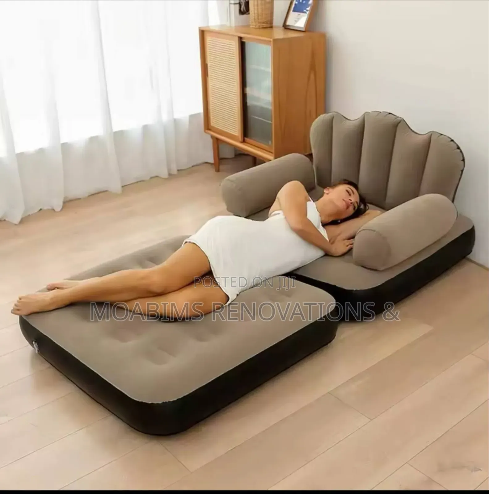 2 in 1 Inflatable Relaxing Sofa