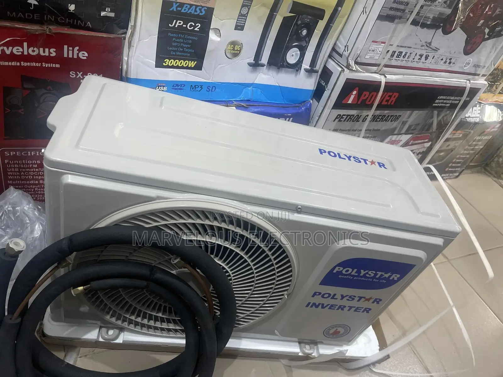 Brand New Polystar 1:5hp Dual Inverter 70% Air Conditioner