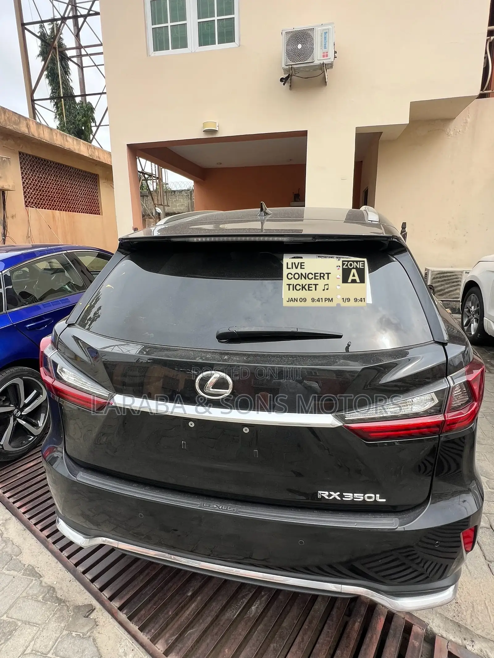 Lexus RX 350 FWD 2017 Black