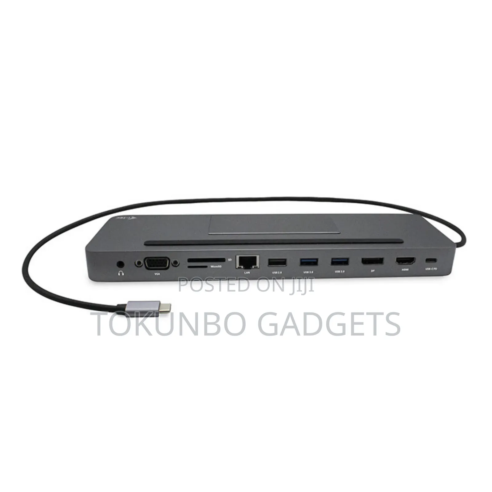 I-Tec C31flatdockpdpro Metal Usb-C Docking Station Macos/Windows/Linux