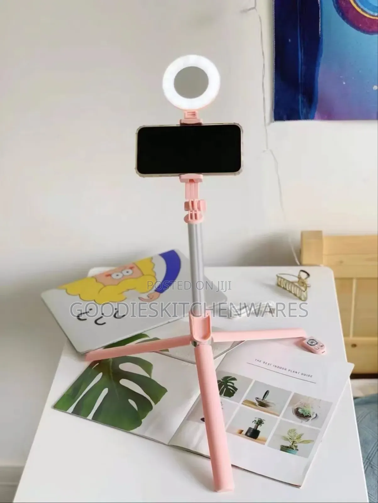 Selfie Stick Tripod With Two Fill Lights