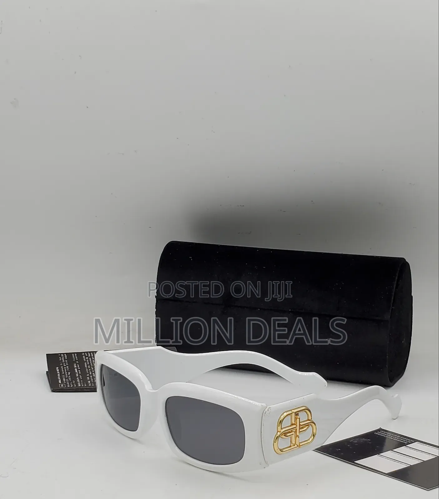 Classic White Trendy Balenciaga Men’S Sunglasses