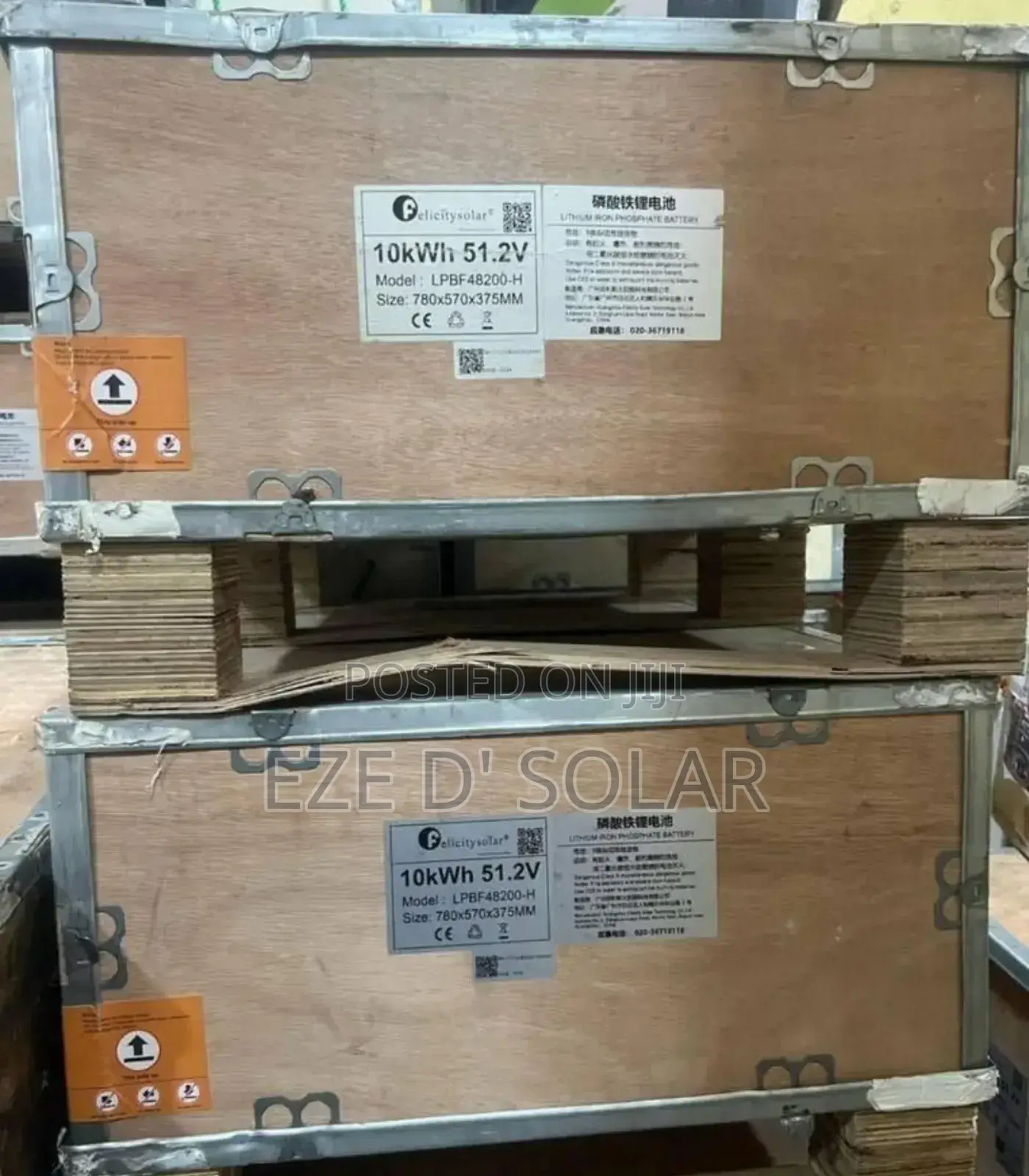 10kwh 48v Felicity Lithium Ion Battery