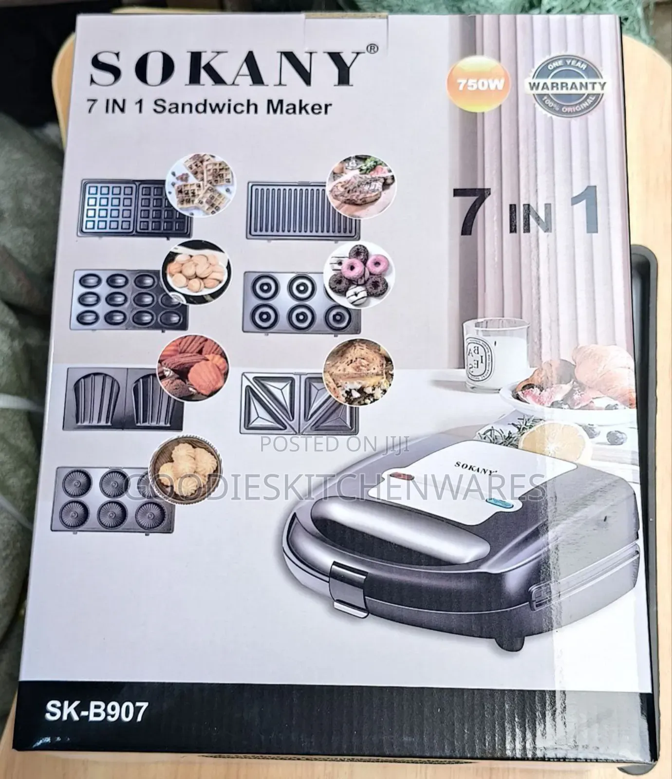 Sonkany 7 in 1 Sandwich Maker