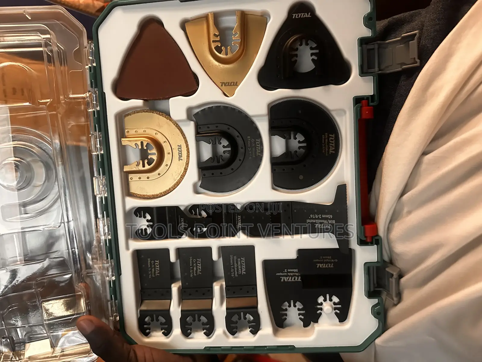 23 Set of Accessories for Oscillating Multi-Tool