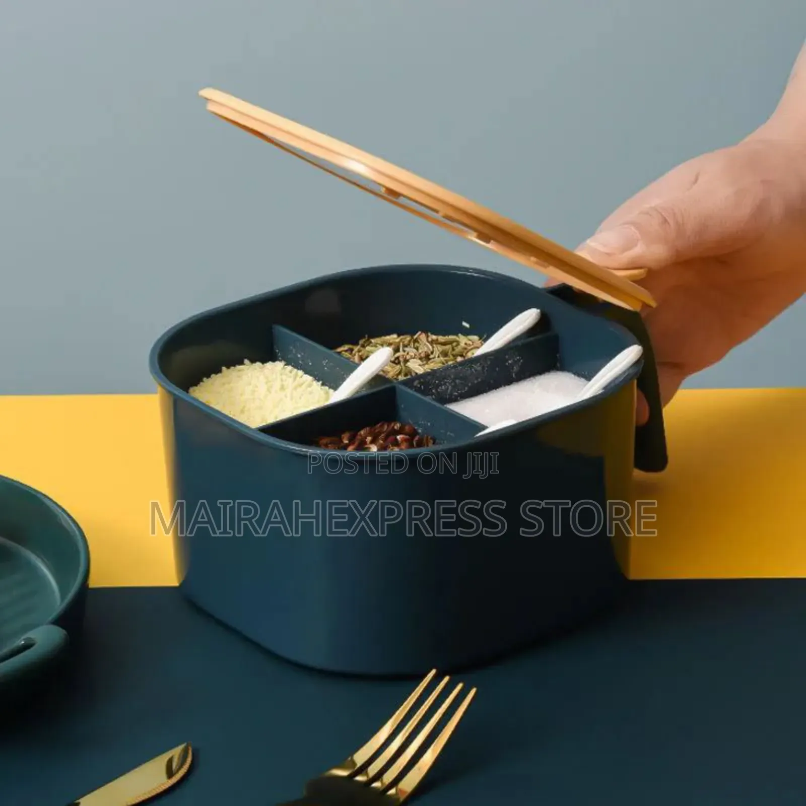 4 Compartment Spice Rack