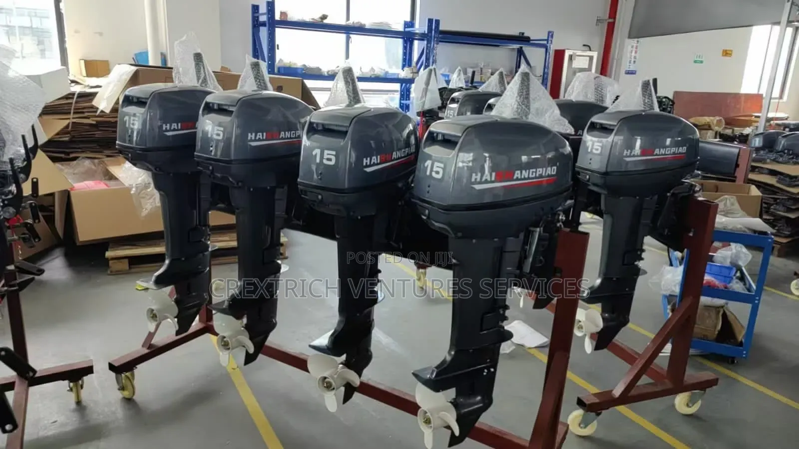 Driven Boat Engine