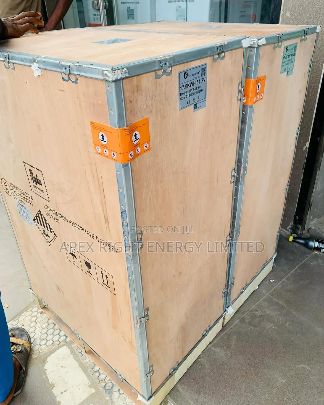 17.5kwh Felicity Lithium Battery 51.2volts